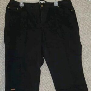Black, Woman Within, 20W Petite Jeans